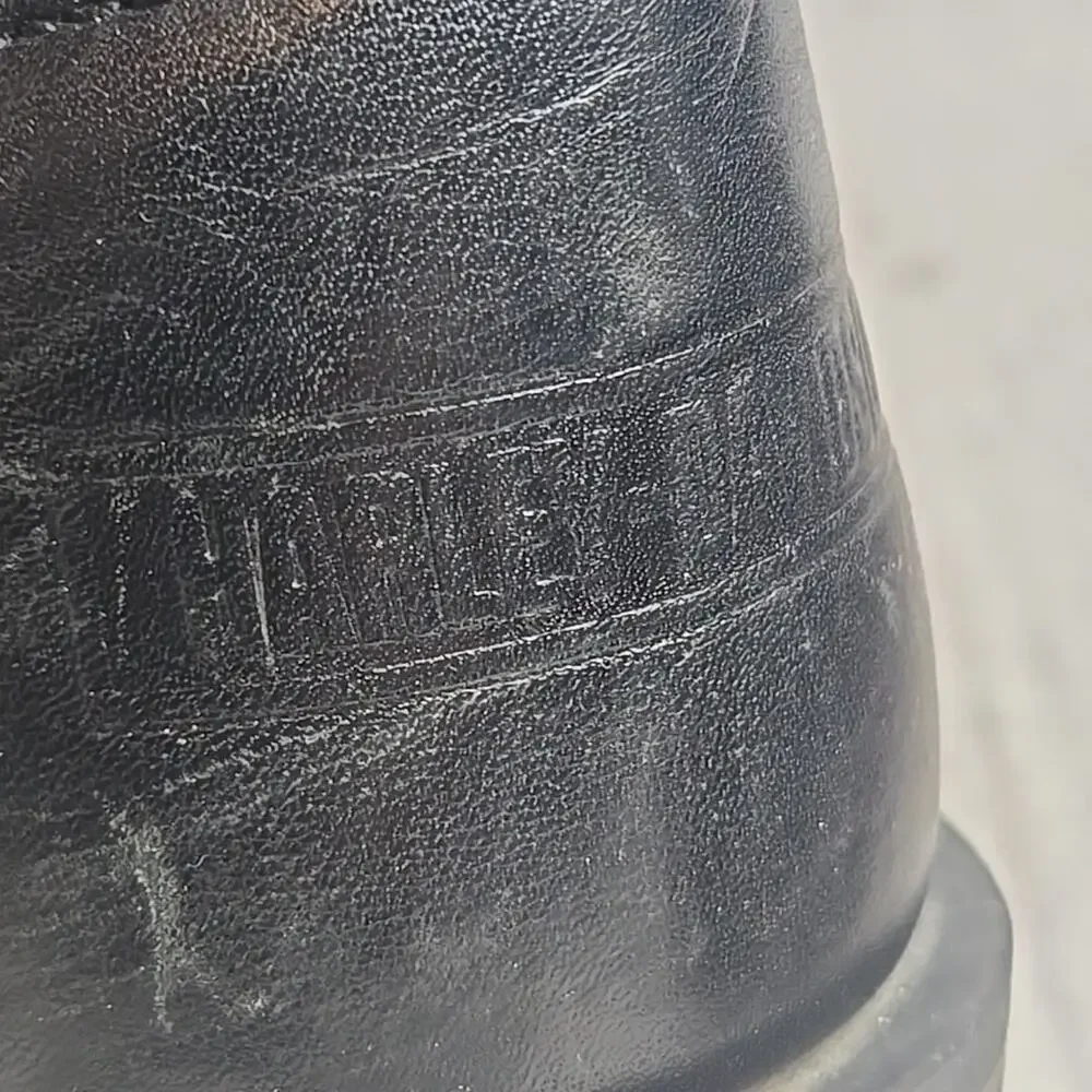 Harley Davidson Faded Glory Boots Women's Size 8.5 Black Leather Buckle 81024 - Picture 8 of 14